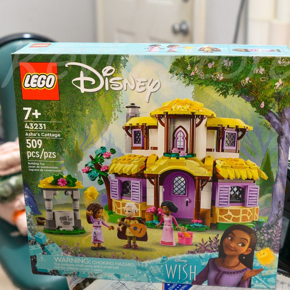 LEGO Disney Wish: Asha’s Cottage Princess Building Toy Set 43231